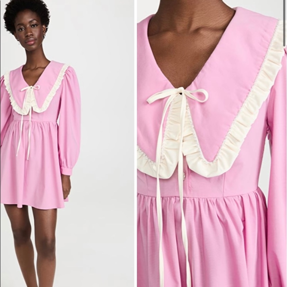 Sister Jane Farmyard Collar Mini Dress